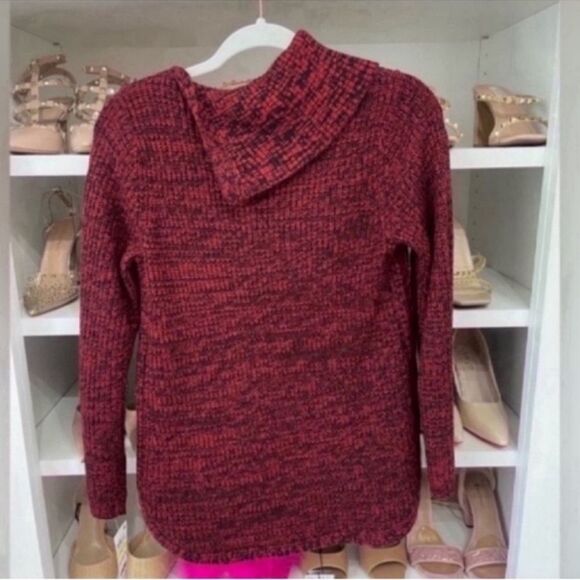 Style & Co Women's Envelope-Neck Sweater Red Size PM Petite M 8-10 - Picture 6 of 9